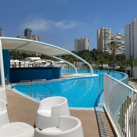 Sunset Waves Sea View Apartments Benidorm Buitenkant foto